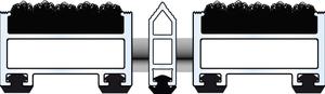 Tapis D'entrée Top Clean Stabil Xl 27 Reps + Grattoir